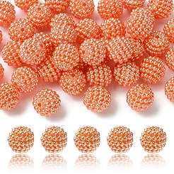Imitation Pearl Acrylic Beads&nbsp;OACR-FS0001-45A