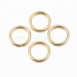 304 Stainless Steel Open Jump Rings&nbsp;STAS-H396-A-01G