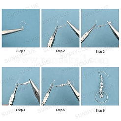 DIY Dangle Earring Making Kits&nbsp;DIY-SC0016-69