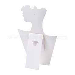 Cardboard Covered with Velvet Necklace & Earring Display Stands&nbsp;LS-ODIS-Q041-04A-02