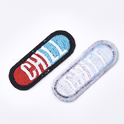 Computerized Embroidery Cloth Iron On Patches&nbsp;FIND-T030-060