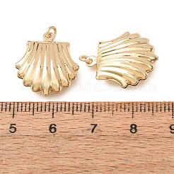 Brass Pendants&nbsp;KK-CJCC82B-01D-G-RS