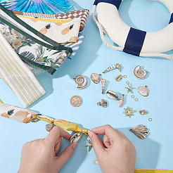 DIY Silk Scarf Necklace Making Kits&nbsp;DIY-BM0002-52