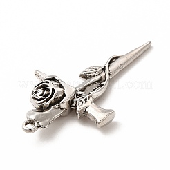 Tibetan Style Alloy Big Pendants&nbsp;PALLOY-E023-03AS