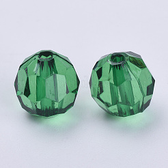 Transparent Acrylic Beads&nbsp;X-TACR-Q257-10mm-V17