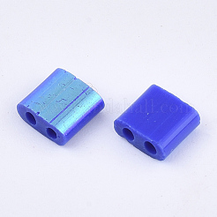 FGB 2-Hole Glass Seed Beads&nbsp;X-SEED-S031-L-048-R