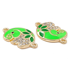 Alloy Crystal Rhinestone Connector Charms&nbsp;FIND-C019-31KCG