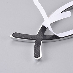 Waterproof ABS Plastic Jesus Fish Decal Sticker&nbsp;RB-WH0002-07