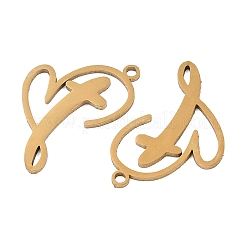 201 Stainless Steel Pendants&nbsp;STAS-B135-04G