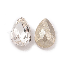 Glass Rhinestone Cabochons&nbsp;GGLA-P002-08B-01