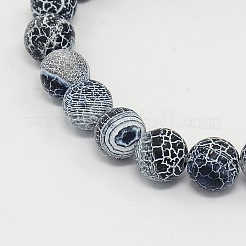 Weathered Agate Beads Strand&nbsp;G-E403-79-4mm