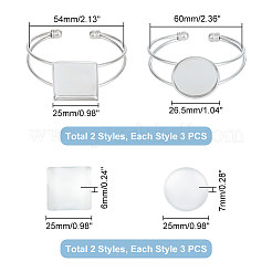 DIY Blank Bangle Making Kits&nbsp;DIY-UN0005-73