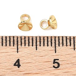 SHEGRACE Brass Bead Cap Bails&nbsp;XGRQ1U928-376G