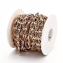 Ion Plating(IP) 304 Stainless Steel Coffee Bean Chains&nbsp;CHS-N002-01RG
