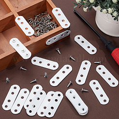 20Pcs Oval Iron Angle Code&nbsp;FIND-GF0009-46B