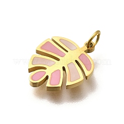 304 Stainless Steel Enamel Charms&nbsp;STAS-R153-49G