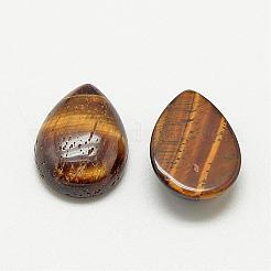 Natural Tiger Eye Cabochons&nbsp;G-R417-13x18-35