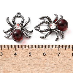 Alloy & Crystal Rhinestone & Resin Pendants&nbsp;FIND-G118-09B