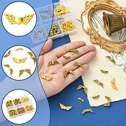 105Pcs Tibetan Style Alloy Beads&nbsp;TIBEB-FS0001-09