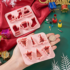 Christmas Theme ABS Plastic Plasticine Tools&nbsp;CELT-TA0001-01