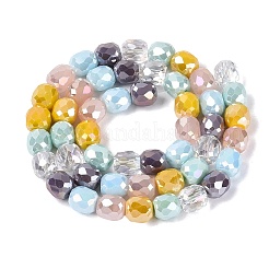 Electroplate Mixed Styles Glass Beads Strands&nbsp;EGLA-N022-13A-A02
