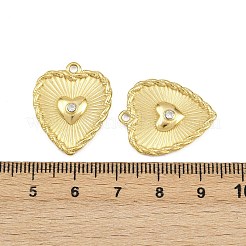 304 Stainless Steel Rhinestone Pendants&nbsp;STAS-P415-09G