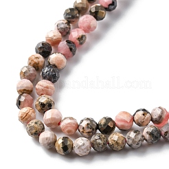 Natural Argentina Rhodonite Beads Strands&nbsp;G-M399-01B