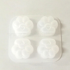Cat Paw Print DIY Pendant Silicone Molds&nbsp;SIMO-PW0001-324A-02