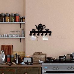 Iron Wall Mounted Hook Hangers&nbsp;AJEW-WH0156-082