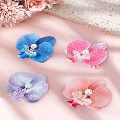 4Pcs 4 Colors Cloth Alligator Hair Clips&nbsp;PHAR-LP0002-32