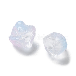 Baking Paint Transparent Glass Beads&nbsp;X1-GLAA-C035-01C