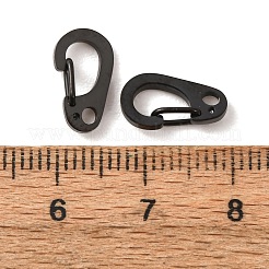 304 Stainless Steel Push Gate Snap Keychain Clasp Findings&nbsp;SA-CBABDB1-01EB