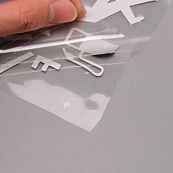 Waterproof PVC Fuel Tank Gauge Car Sticker&nbsp;LS-AJEW-WH0237-90B