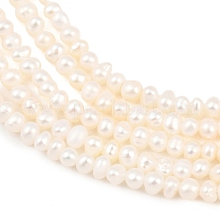 Natural Cultured Freshwater Pearl Beads Strands&nbsp;PEAR-D003-01C-01