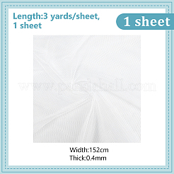 1 Sheet Polyester Mesh Fabric&nbsp;DIY-WR0003-72A