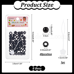 Rondelle Plastic Beads&nbsp;DIY-WH0011-44C