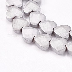 Electroplate Non-magnetic Synthetic Hematite Beads Strands&nbsp;G-P367-I-04