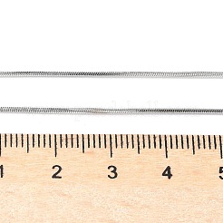 Tarnish Resistant 304 Stainless Steel Snake Chains Necklaces&nbsp;NJEW-O058-24P