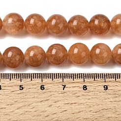 Natural White Jade Beads Strands&nbsp;G-H348-10mm-10