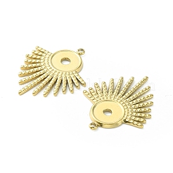 304 Stainless Steel Cabochon Settings for Enamel&nbsp;STAS-L269-007G