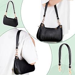 Composite Cowhide Bag Handles with Alloy Clasps for Bag Replacement Accessories&nbsp;FIND-WH00670-123