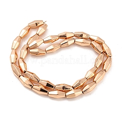 Electroplated Synthetic Non-magnetic Hematite Beads Strands&nbsp;G-Z032-H02-09RG