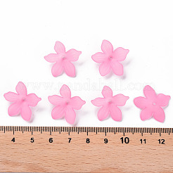 Frosted Acrylic Bead Caps&nbsp;MACR-S371-05A-704