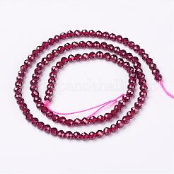 Natural Garnet Beads Strands&nbsp;G-D167-A-3mm