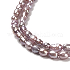 Natural Cultured Freshwater Pearl Beads Strands&nbsp;PEAR-E016-148