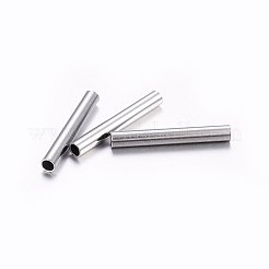Tarnish Resistant 304 Stainless Steel Tube Beads&nbsp;STAS-F174-16P-A