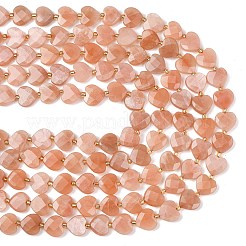 Natural Sunstone Beads Strands&nbsp;G-L654-M06-01