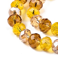 Transparent Glass Beads Strands&nbsp;GLAA-T023-09D