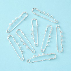 Iron Brooch Findings&nbsp;KK-Q491-S