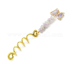Alloy Dreadlocks Beads&nbsp;OHAR-JH00030-02